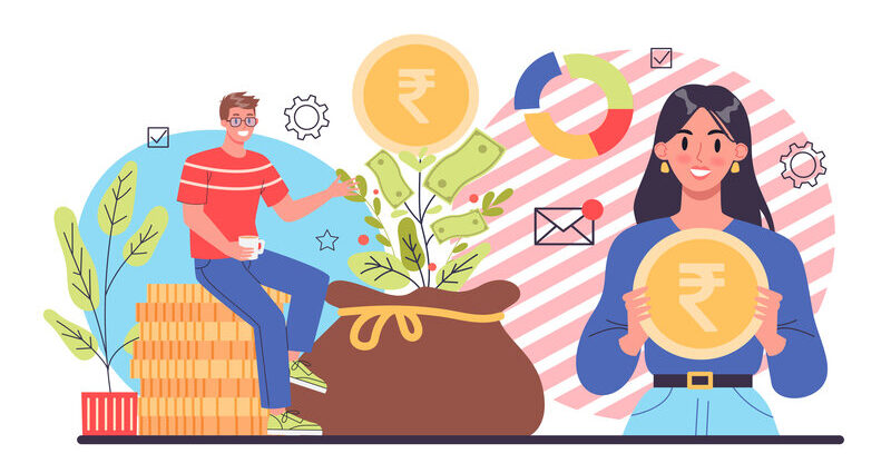 Multi-asset allocation funds growth in India 2025 showing diversification benefits across equity, debt, and commodities.