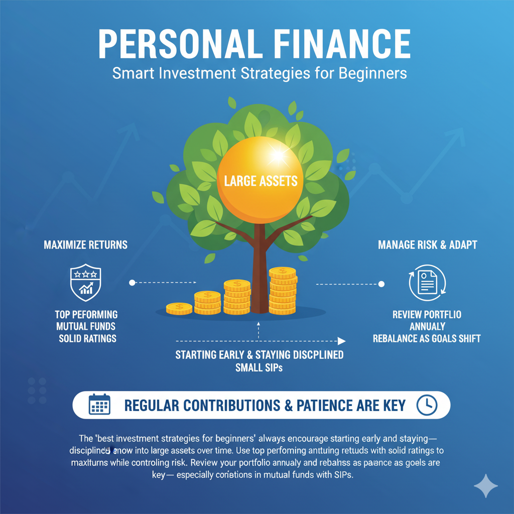 A comparison chart illustrating short-term versus long-term investment strategies in mutual funds and SIPs for beginner investors in India.