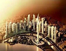 Modern skyline of GIFT City representing India’s international mutual fund hub and global investment gateway